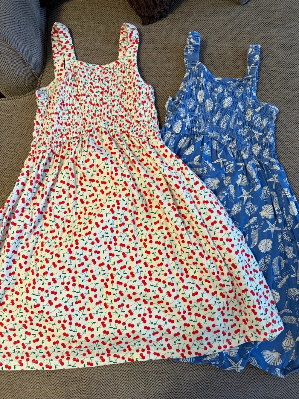 Old Navy Girls print summer dresses